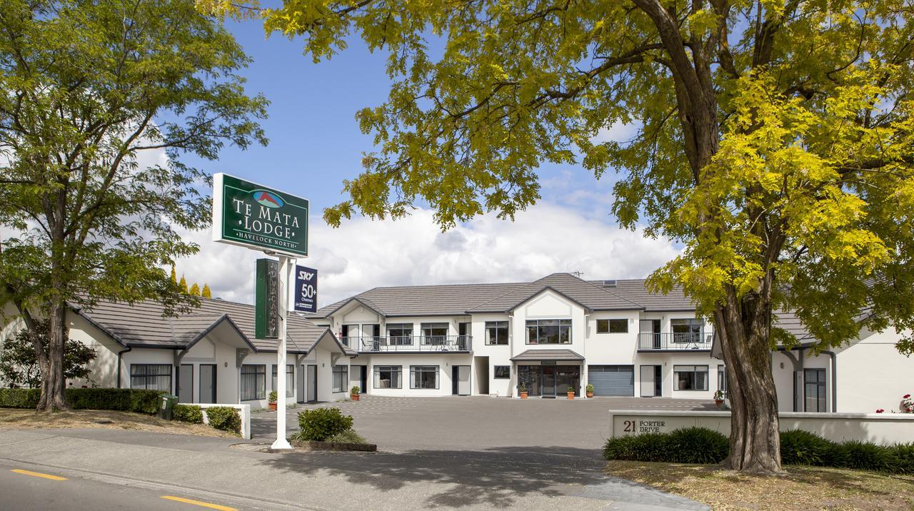 Te Mata Lodge 해브록노스 외부 사진