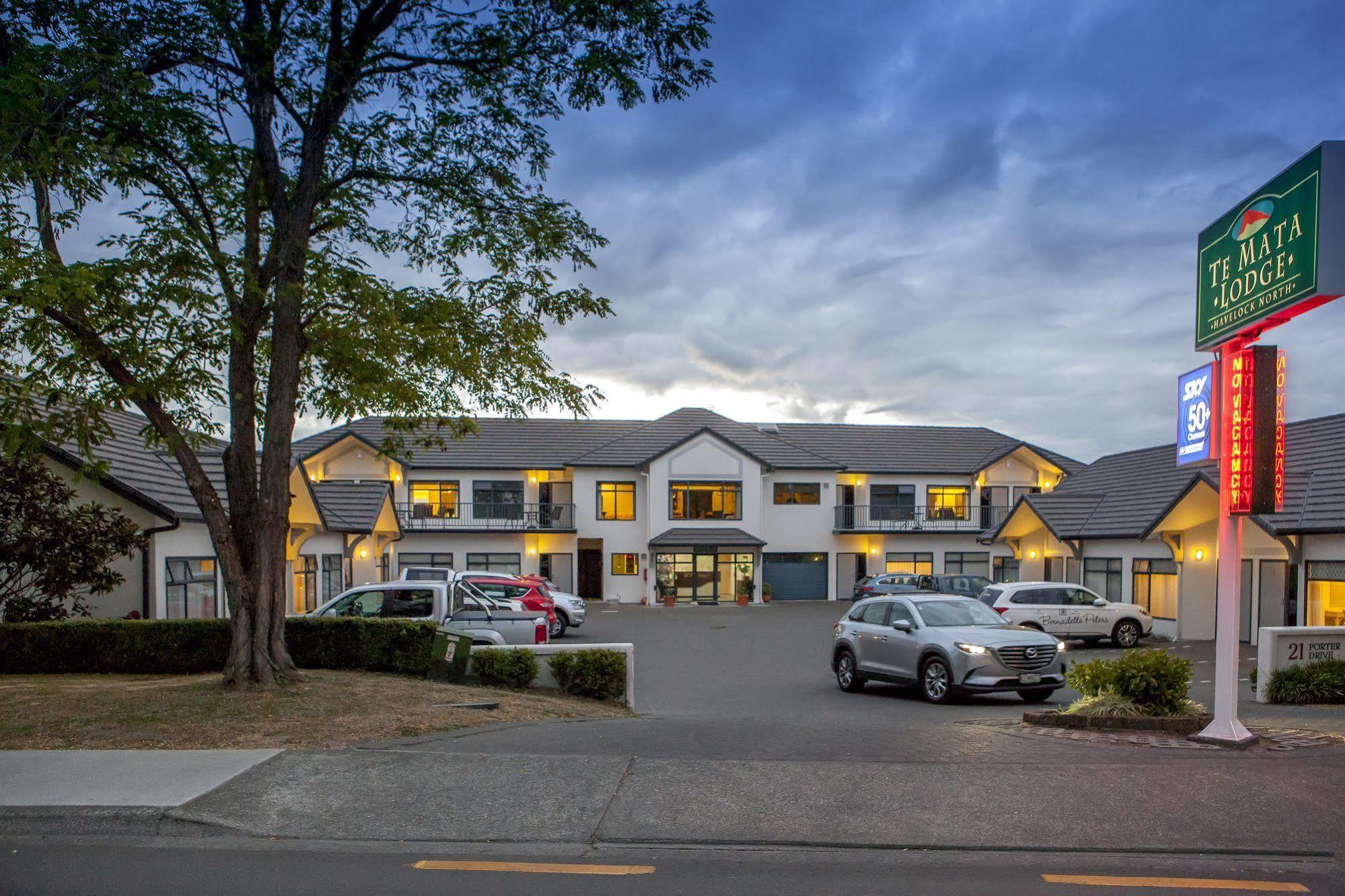 Te Mata Lodge 해브록노스 외부 사진